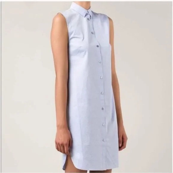 T by Alexander Wang Sleeveless Shirtdress - Picture 2 of 8